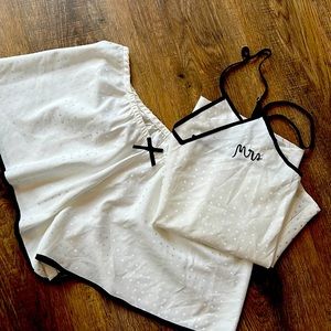 Kate Spade Mrs. PJ Set